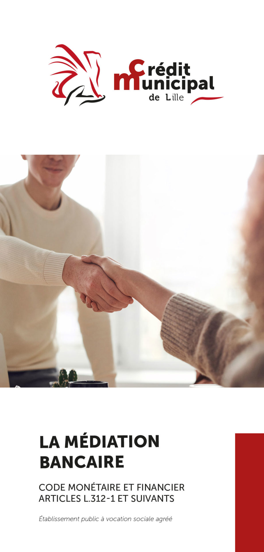 depliant médiation crédit municipal de lille